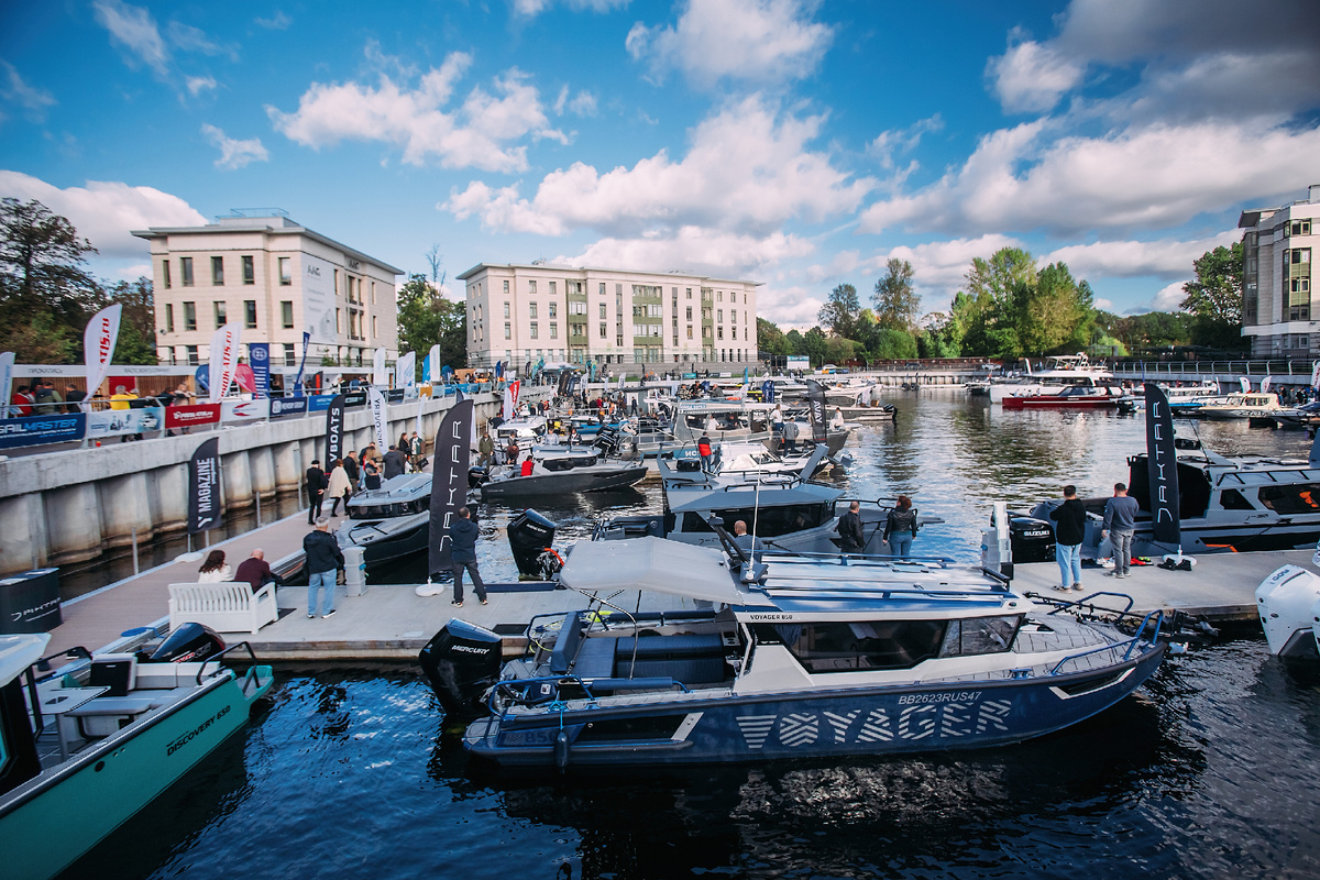 выставка катеров и яхт в Санкт-Петербурге 2025 г. 