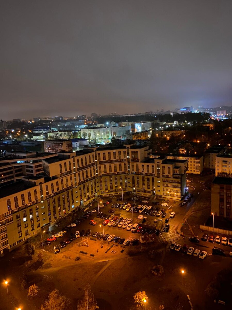 Вид из окна.