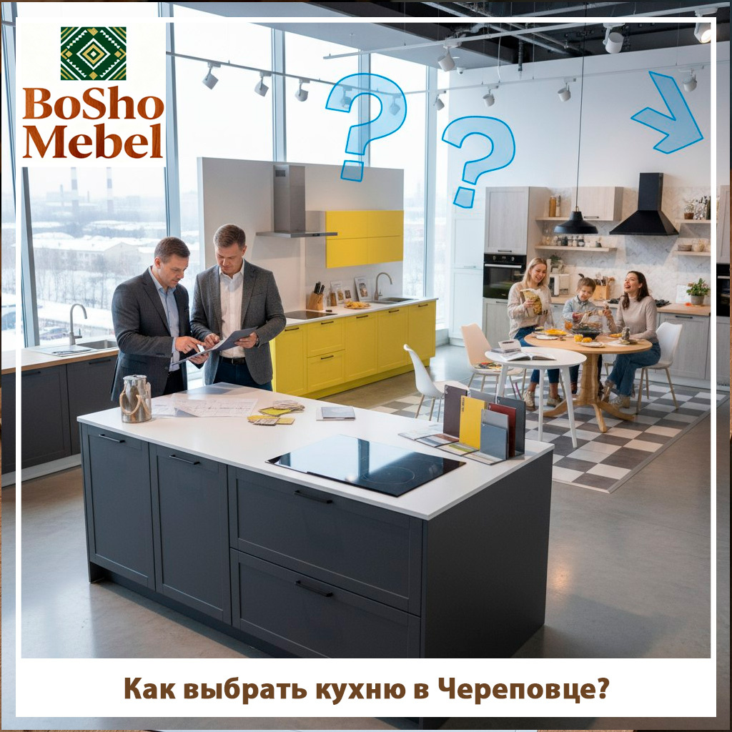 Как выбрать кухню в Череповце — пошаговый гид от дизайнеров