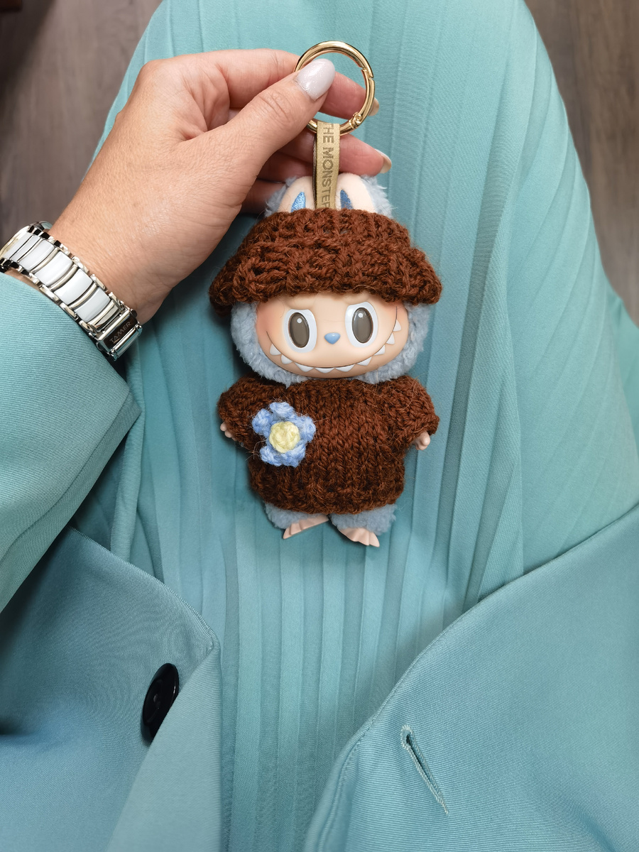 Вяжем свитер для Лабубу