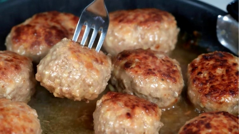 Готовые котлетки