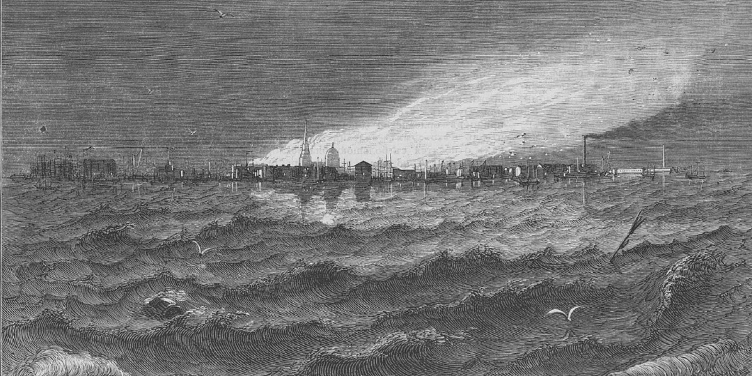 Тревожная ночь с 20 на 21 октября 1874 года в Кронштадте