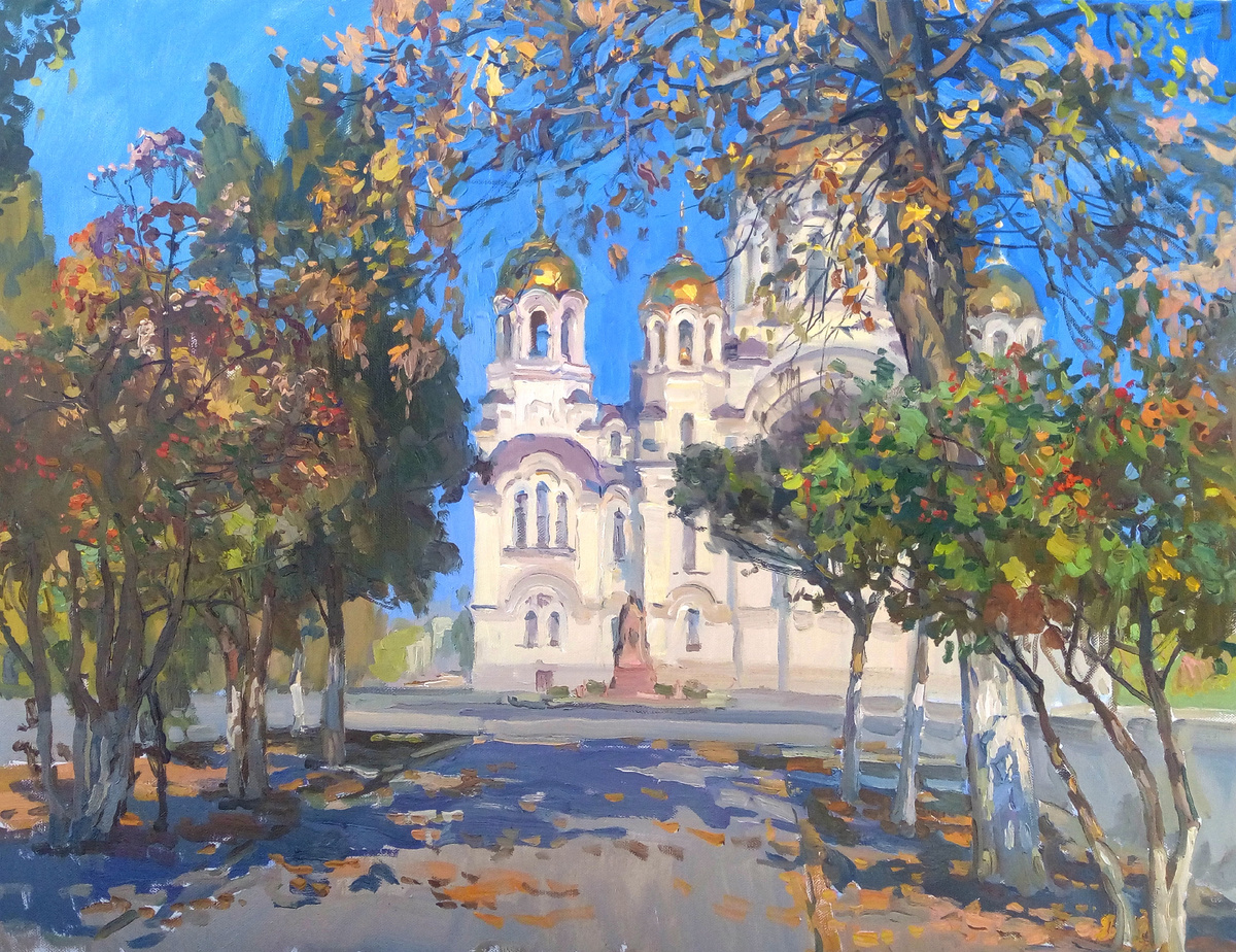 Новочеркасск глазами и кистью Константина Сиденина