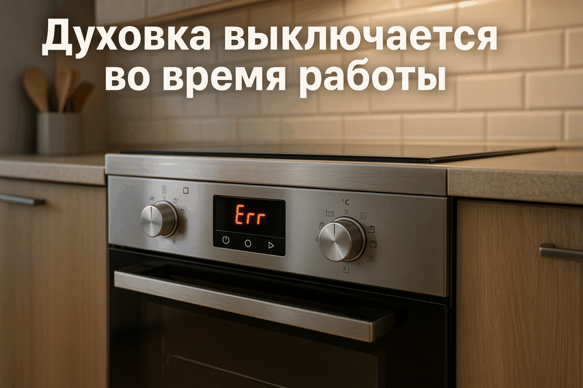    Духовка выключается во время работы — причины Михаил Юрьевич