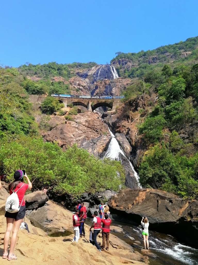 Водопад Дудхсагар, Гоа, Индия. Фото Автора