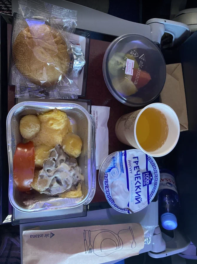 Обед от Air Astasna 