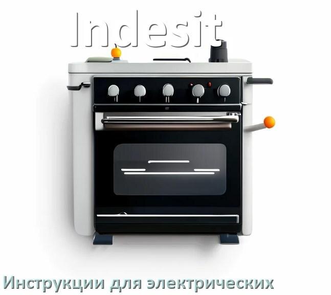 
Руководство пользователя электрической плиты Indesit и официальная инструкция по эксплуатации на русском PDF