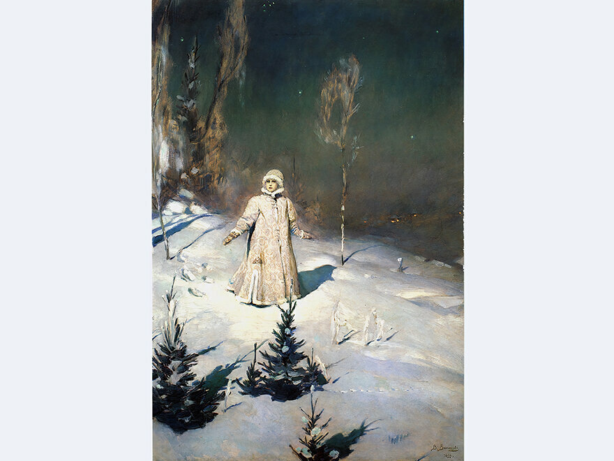 Это Снегурочка  Виктора Васнецова ей 126 лет, а как молодо выглядит.