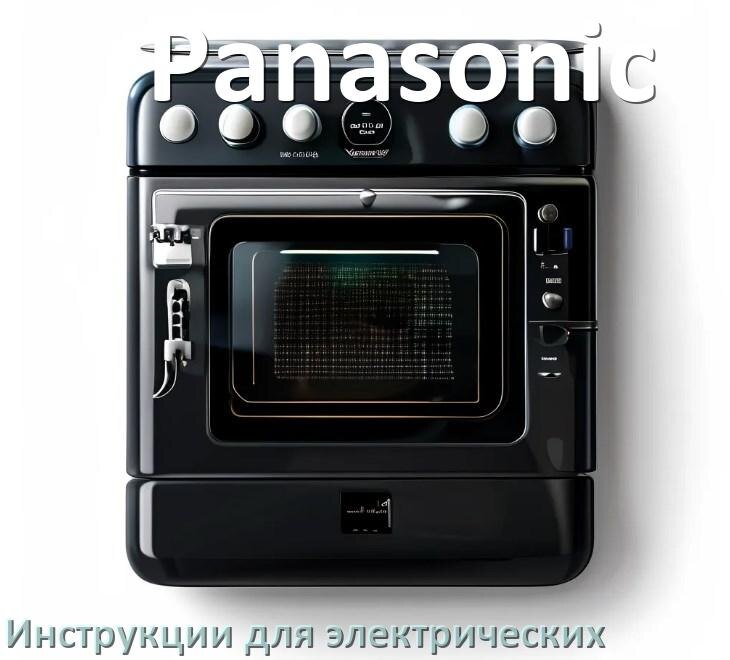 
Руководство пользователя электрической плиты Panasonic и официальная инструкция по эксплуатации на русском PDF