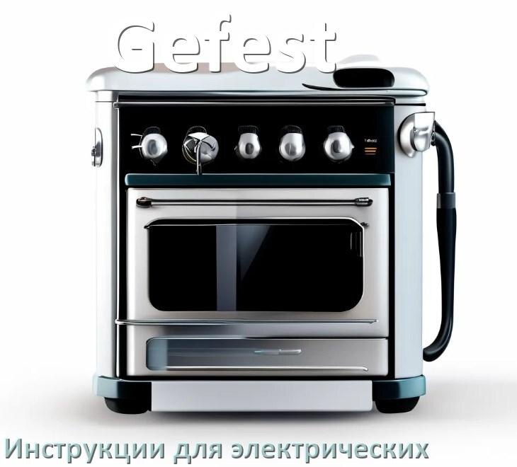 
Руководство пользователя электрической плиты Gefest и официальная инструкция по эксплуатации на русском PDF