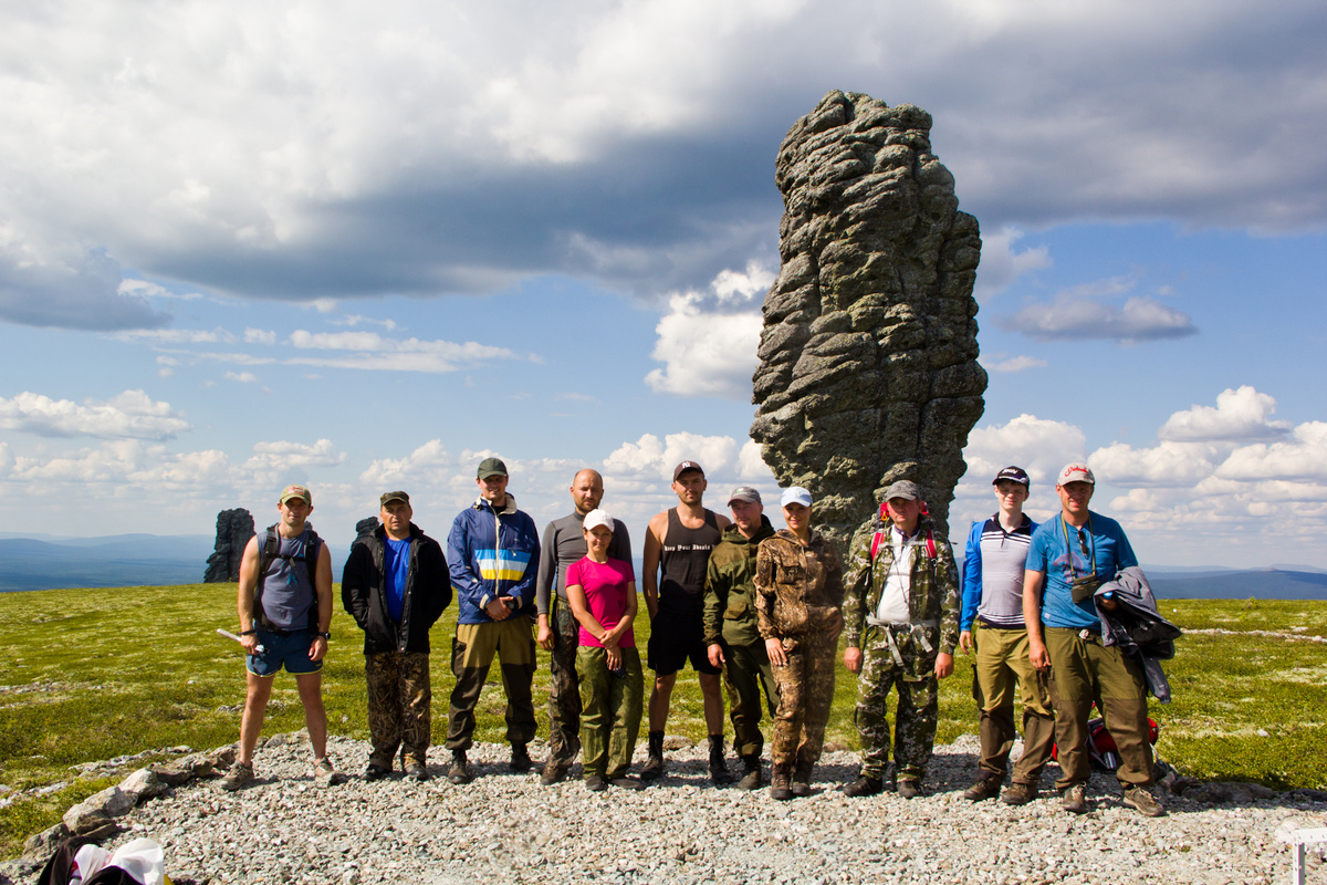 На плато Маньпупунёр в Коми