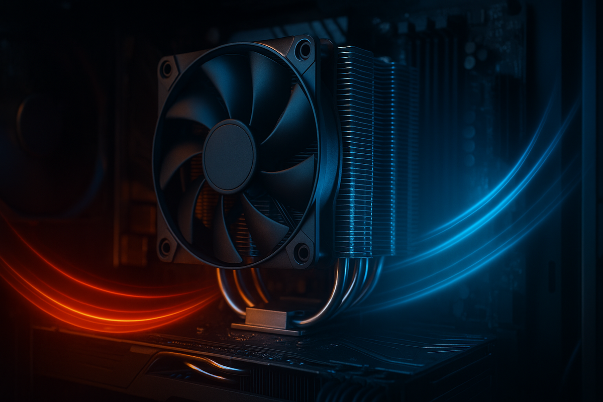     Любой компьютер во время работы выделяет тепло