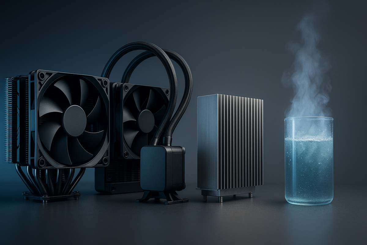     Оптимальным выбором остается воздушное охлаждение