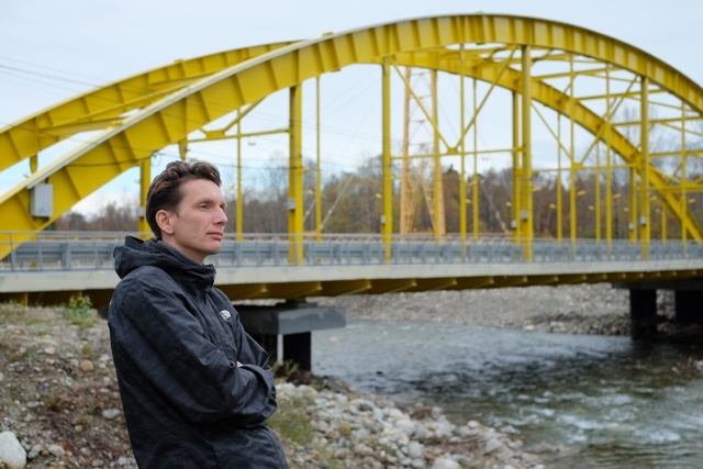 мост в городе Байкальск