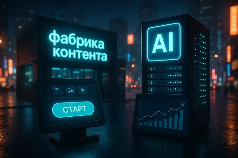    Контент-производство без офиса и сотрудников "Kontenium"