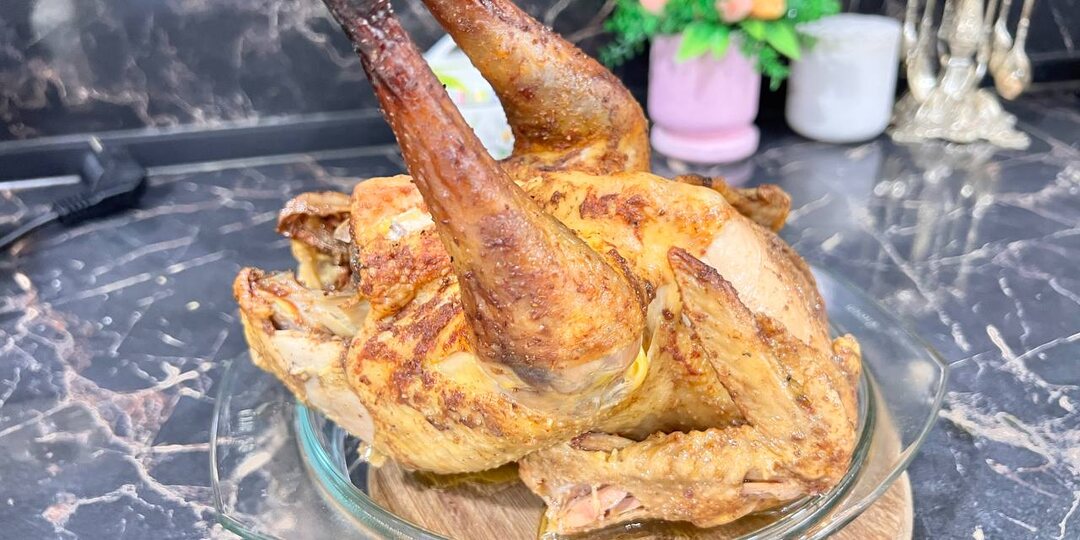 Рецепт запечённой курицы в рукаве