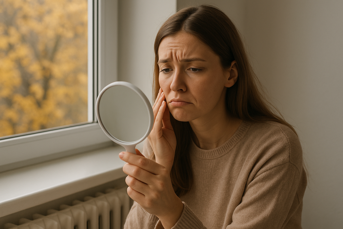 тусклая и серая кожа осенью - это решаемо