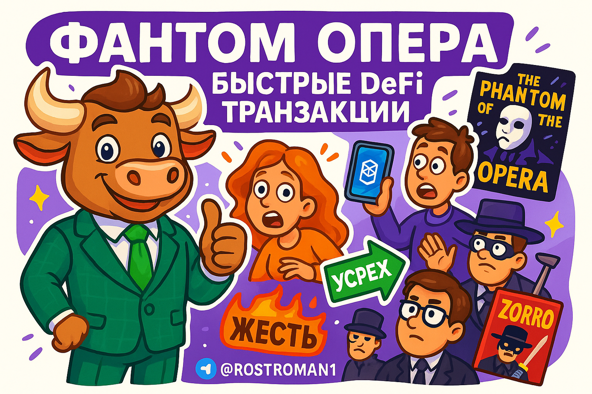    Fantom Opera: почему медленные и дорогие DeFi-платформы остаются в прошлом РоСТ | Роман о Системном Трейдинге
