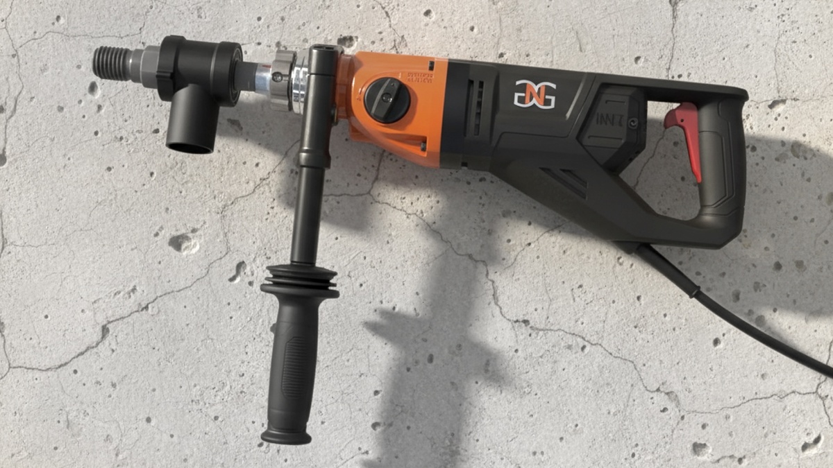 GNC-CD150-WDI – профессиональная дрель для алмазного сверления отверстий диаметром до 150 мм
