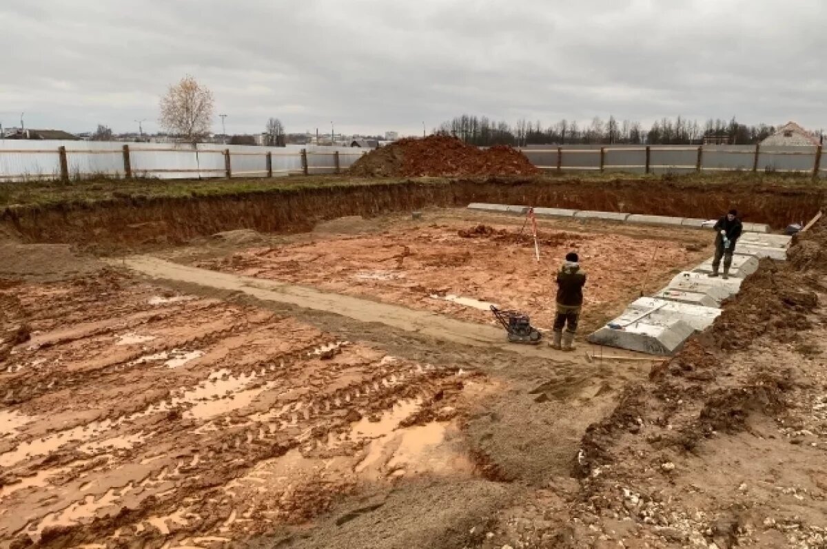    В Кольчугино начали строить 5-этажный дом без разрешения