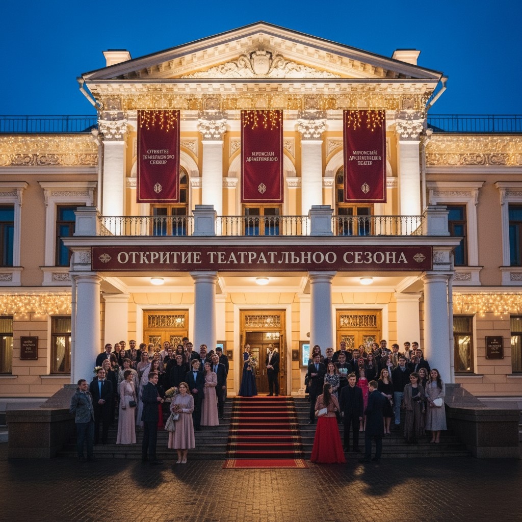 Театральный сезон в Муроме (фото создано с помощью ИИ)