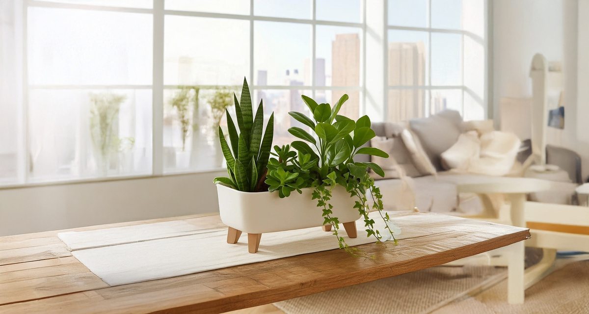 Кашпо ФЛОРИАН овальное низкое 390мм 6,5л от М-пластика