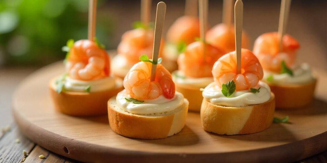 Скрестим шпажки: пять идей для канапе на любой стол