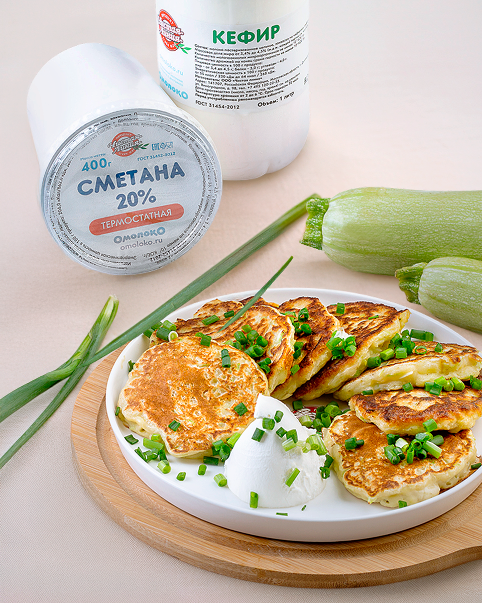 Вариант сервировки блюда