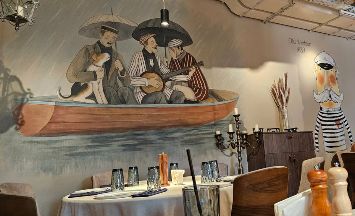 Ресторан «Трое в лодке». Источник: карточка в Яндекс Картах.