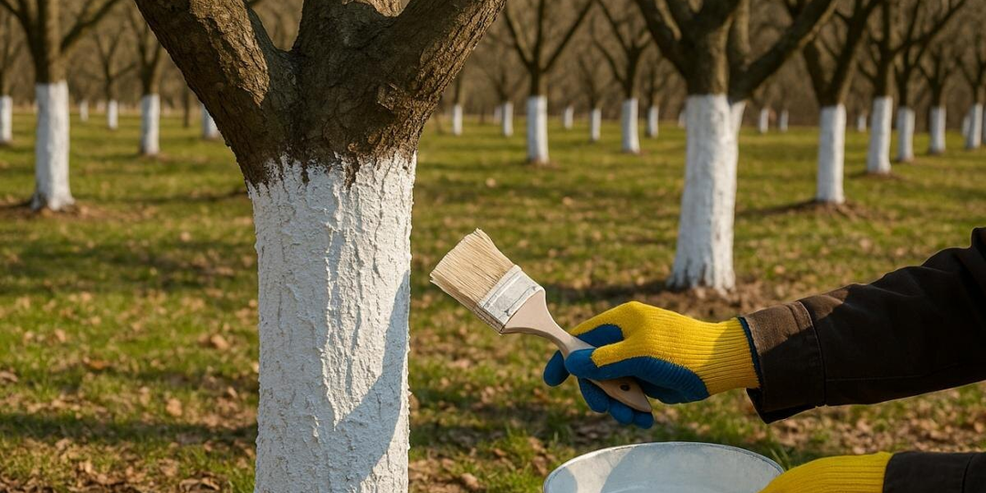 Побелка деревьев: 5 ошибок, которые сводят всю пользу на нет