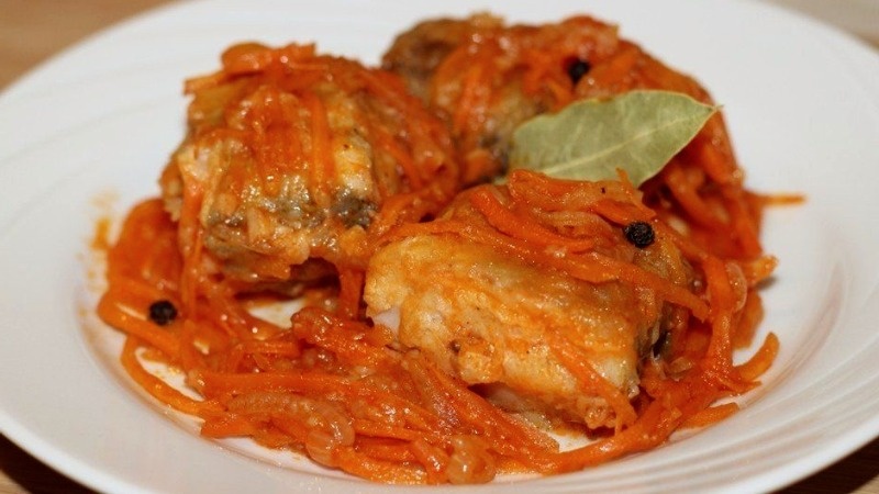 Рыба под маринадом