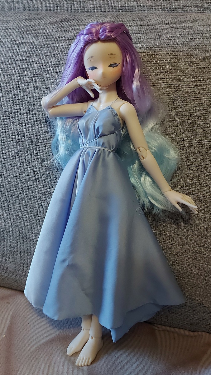 Кошкожена, молд "кокосик". Зовут ее Ирис, как цветок)  Фото автора канала