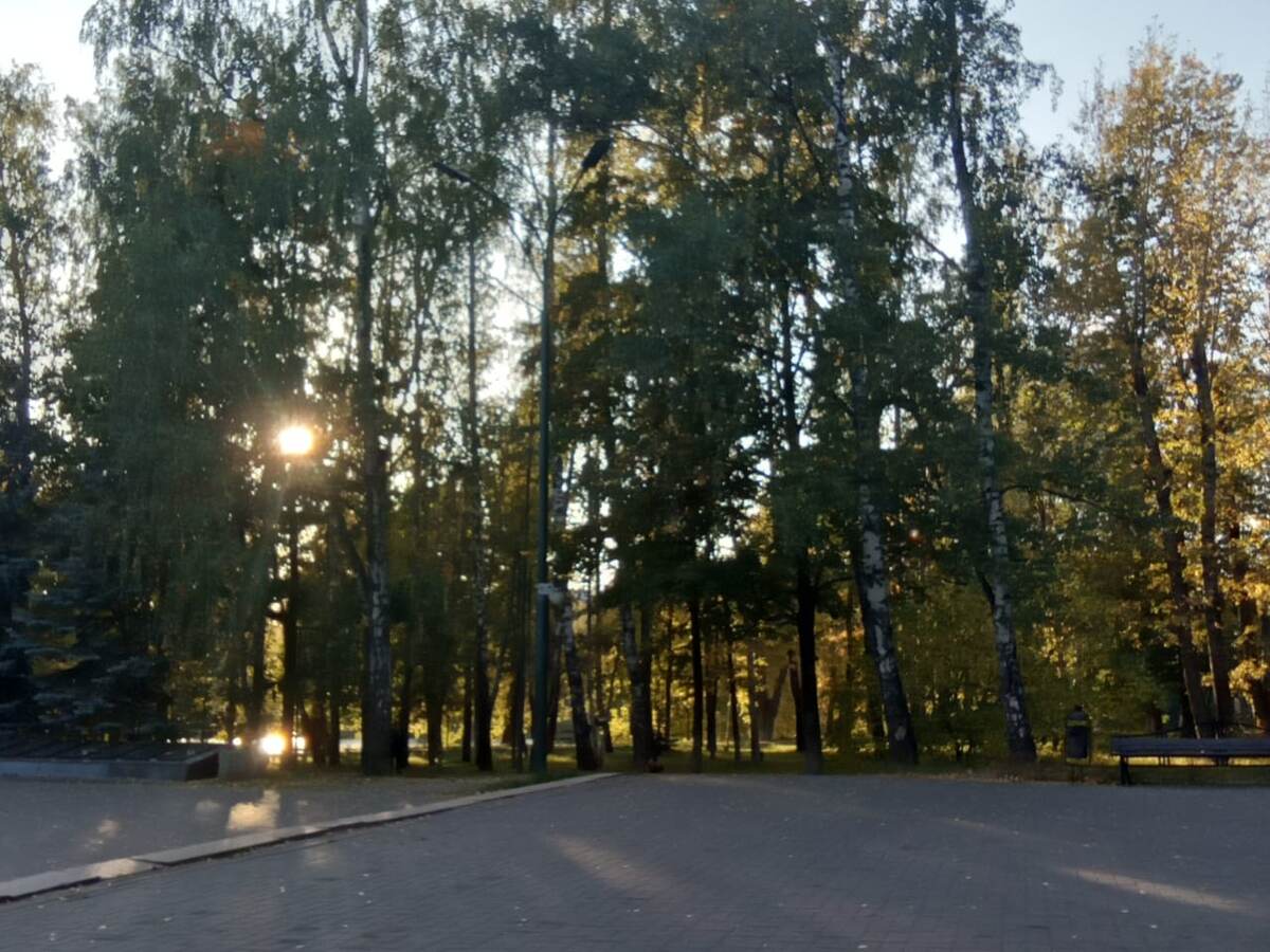 Осень в Дзержинском