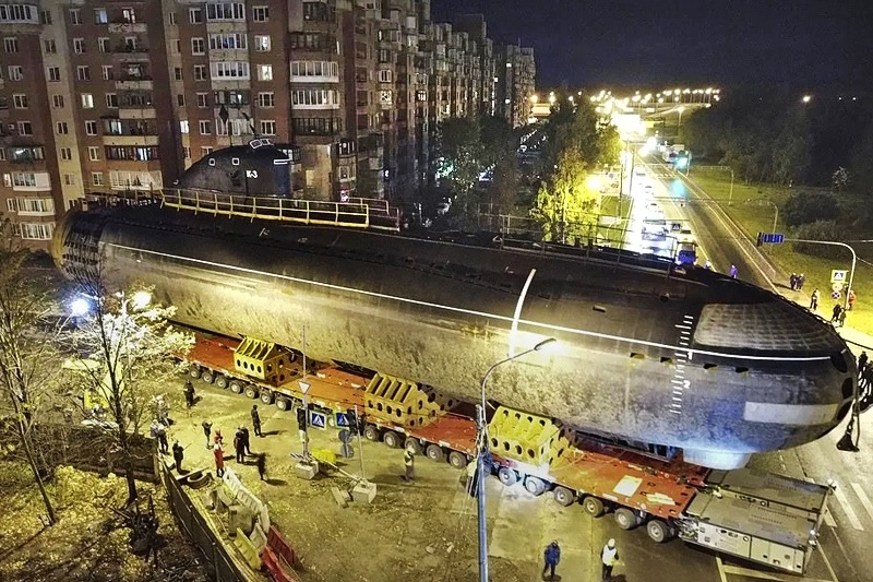 Фото К-3 во время транспортировки, найденное в интернете.