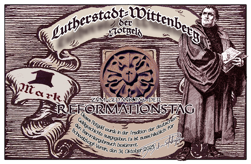 Виттенберг. 1 марка (аверс)