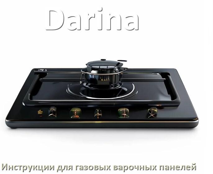 
Руководство пользователя газовой варочной панели Darina и официальная инструкция по эксплуатации на русском PDF