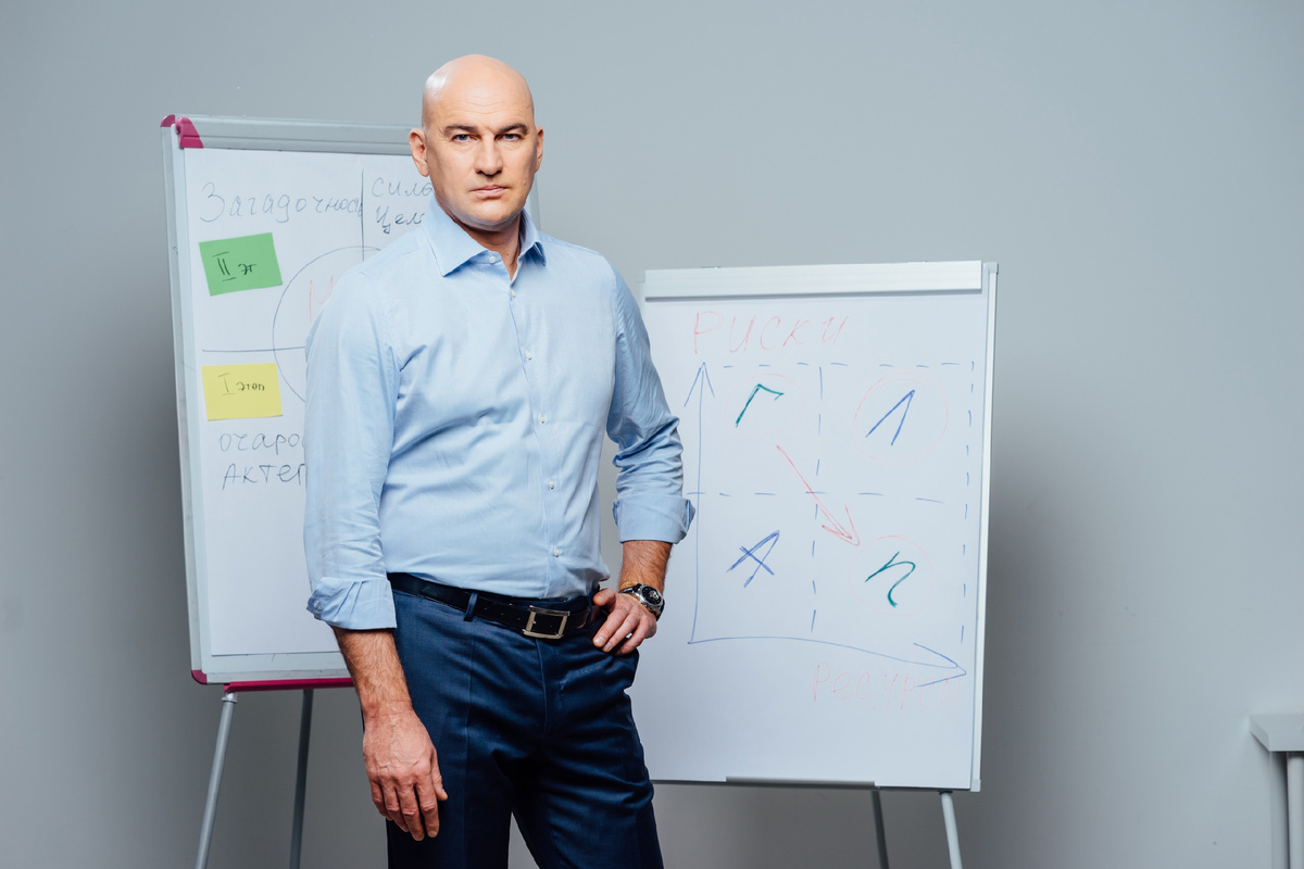 Контент съемка для бизнес-тренера.