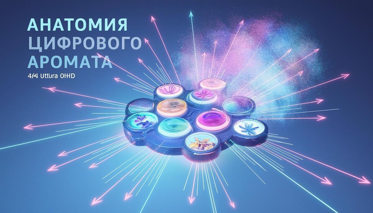 Так же, как монитор смешивает RGB, ароматическое устройство смешивает базовые запахи, создавая тысячи уникальных комбинаций.