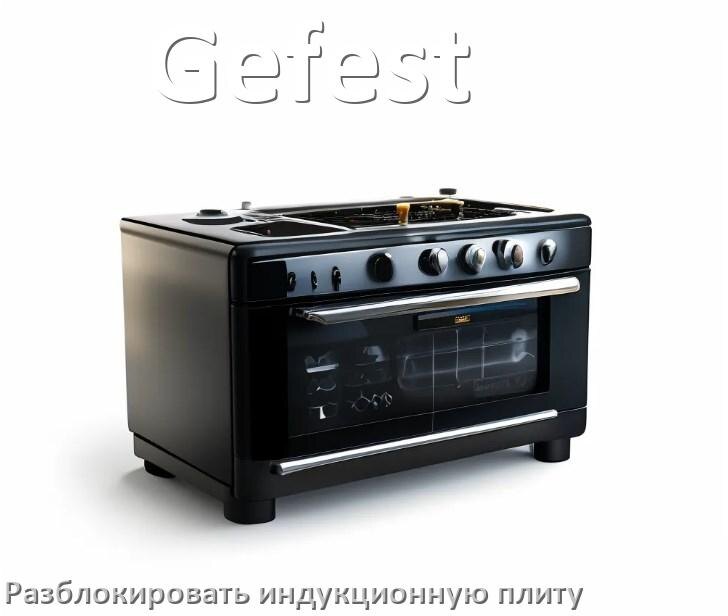 
Как разблокировать индукционную плиту Gefest и снять блокировку
