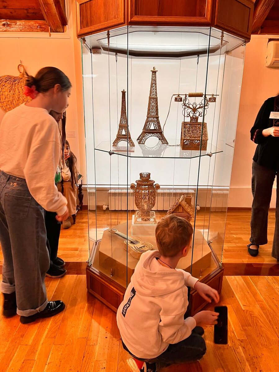 Один день стажировки прошел в музее.