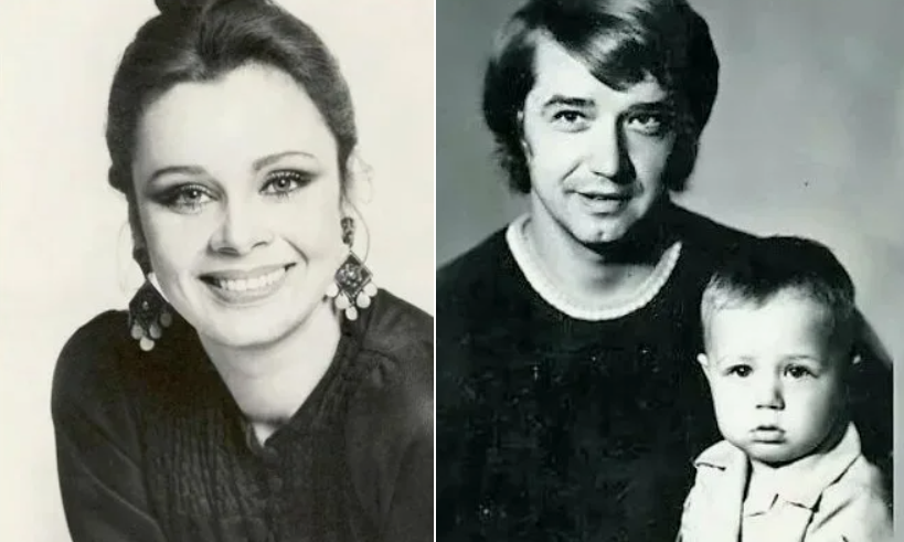 Алексей с родителями