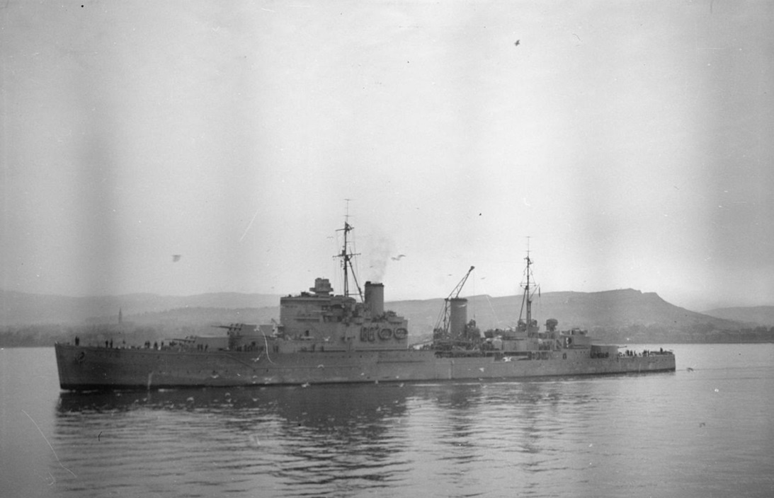 Крейсер "Fiji" май 1940г.