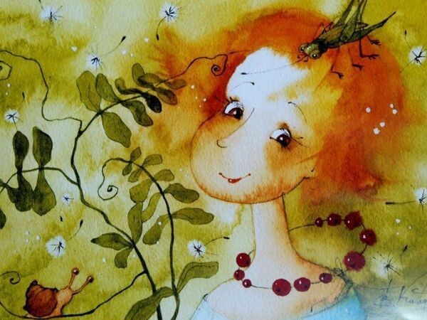 Художница Виктория Кирдий