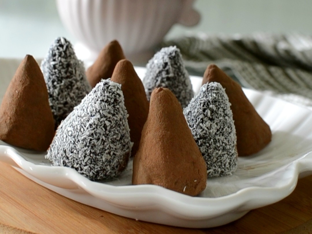 Шоколадные трюфели как из детства 