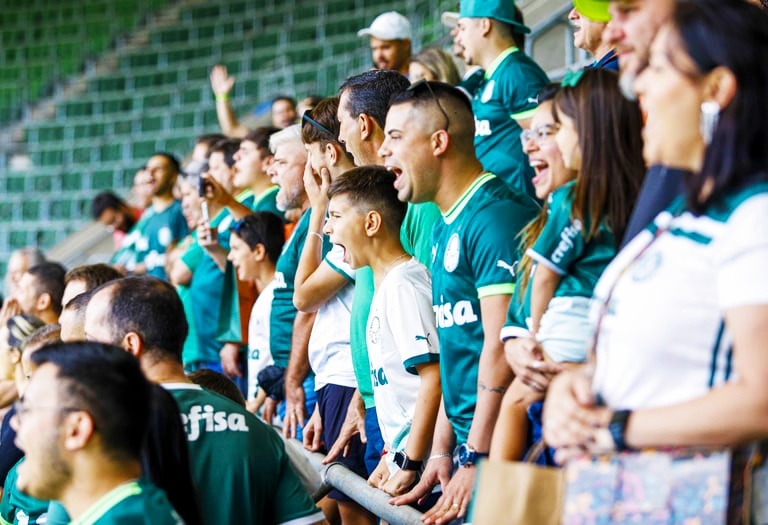 Болельщики «Палмейраса» яростно поддерживают свою команду на каждой игре. Фото - с официального сайта стадиона «Альянс Парк».