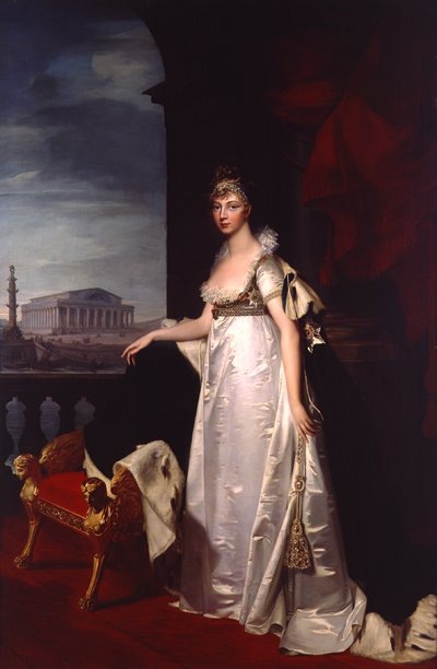 Жан-Лоран Монье. Портрет императрицы Елизаветы Алексеевны, 1805