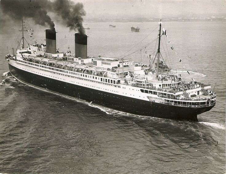 Пароход "Иль де Франс", 1928 год. фото из ria.ru