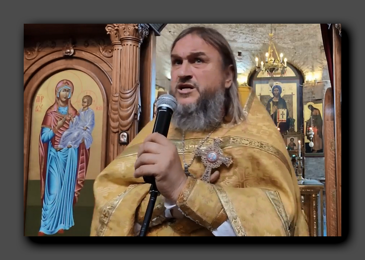 Настоятель храма в Дранде (Абхазия) иерей Андрей Струцкий