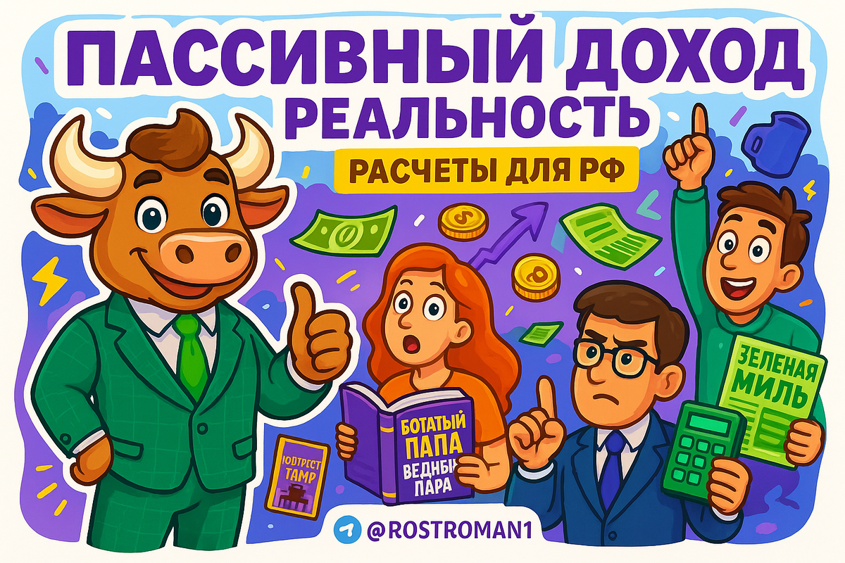    Пассивный доход в России: скрытые ловушки и расчёты, которые пугают инвесторов РоСТ | Роман о Системном Трейдинге
