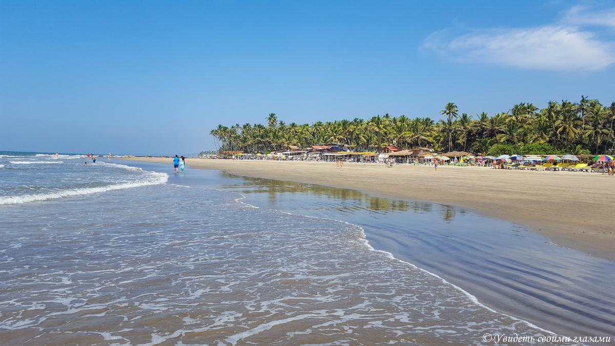 Пляж Ашвем, Северный Гоа, Индия
